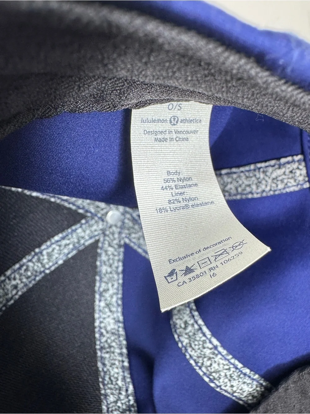 lululemon athletica Deep Blue Athletic Cap